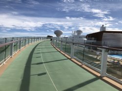 Celebrity Edge Jogging Track picture Uploaded in 2018 Photo courtesy of Dianna Miller. Celebrity Edge Jogging Track picture