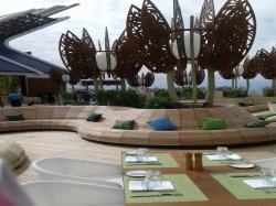 Celebrity Edge Rooftop Garden Grill picture Uploaded in 2018 Photo courtesy of Anna M Pellegrini. Celebrity Edge Rooftop Garden Grill picture