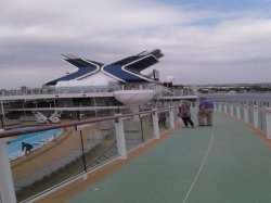 Celebrity Edge Jogging Track picture Uploaded in 2018 Photo courtesy of Anna M Pellegrini. Celebrity Edge Jogging Track picture