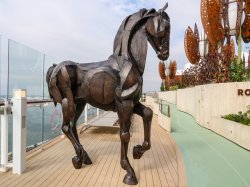 Celebrity Edge Jogging Track picture Uploaded in 2018 Photo courtesy of Mike Preisman. Celebrity Edge Jogging Track picture
