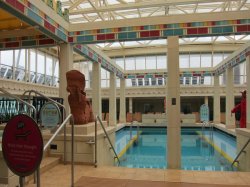 Vision of the Seas Solarium picture Uploaded in 2019 Photo courtesy of C Kozarsky. Vision of the Seas Solarium picture