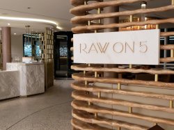 Celebrity Edge Raw on 5 picture Uploaded in 2019 Photo courtesy of Theresa Dooley-Bollmann. Celebrity Edge Raw on 5 picture