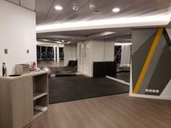 Celebrity Edge Fitness Center picture Uploaded in 2019 Photo courtesy of Theresa Dooley-Bollmann. Celebrity Edge Fitness Center picture