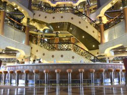 Carnival Liberty Flowers Lobby Bar picture