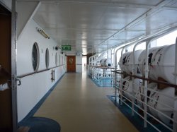 Adventure of the Seas Observation Deck picture Uploaded in 2019 Photo courtesy of Steve Millay. Adventure of the Seas Observation Deck picture