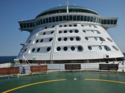 Adventure of the Seas Observation Deck picture Uploaded in 2019 Photo courtesy of Steve Millay. Adventure of the Seas Observation Deck picture