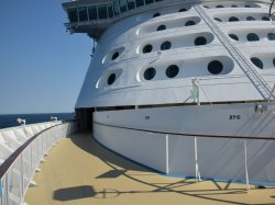 Adventure of the Seas Observation Deck picture Uploaded in 2019 Photo courtesy of Steve Millay. Adventure of the Seas Observation Deck picture
