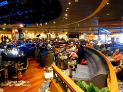 Grand Princess Explorers Lounge picture Uploaded in 2019 Photo courtesy of MEGATLX. Grand Princess Explorers Lounge picture