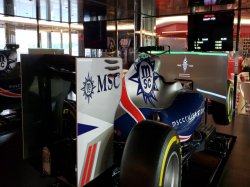 MSC Meraviglia F1 Simulators picture