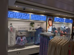 Norwegian Encore Tradewinds and Duty Shops picture Uploaded in 2019 Photo courtesy of Chris Caulfield. Norwegian Encore Tradewinds and Duty Shops picture