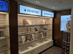 Norwegian Encore Tradewinds and Duty Shops picture Uploaded in 2019 Photo courtesy of Chris Caulfield. Norwegian Encore Tradewinds and Duty Shops picture