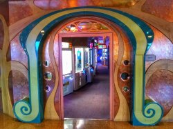 Carnival Conquest Video Arcade picture Uploaded in 2019 Photo courtesy of Debra Gavazzi. Carnival Conquest Video Arcade picture