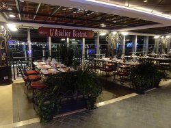 MSC Seaview LAtelier Bistrot picture Uploaded in 2020 Photo courtesy of Victoria Tsysova. MSC Seaview LAtelier Bistrot picture