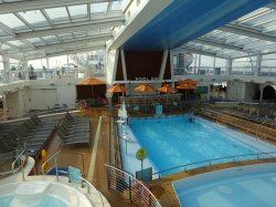 Quantum of the Seas Indoor Pool picture Uploaded in 2020 Photo courtesy of Victoria Tsysova. Quantum of the Seas Indoor Pool picture