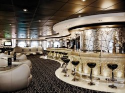 MSC Divina Black & White Lounge picture Uploaded in 2013 MSC Divina Black & White Lounge picture