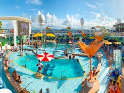 Freedom of the Seas Pool picture Uploaded in 2021 Photo courtesy of Royal Caribbean. Freedom of the Seas Pool picture