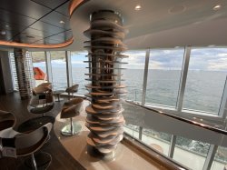 MSC Seaview Champagne Bar picture Uploaded in 2021 Photo courtesy of WorldTraveler151208. MSC Seaview Champagne Bar picture