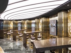 MSC Seashore Venchi Coffee Bar picture Uploaded in 2021 Photo courtesy of MSC Cruises. MSC Seashore Venchi Coffee Bar picture