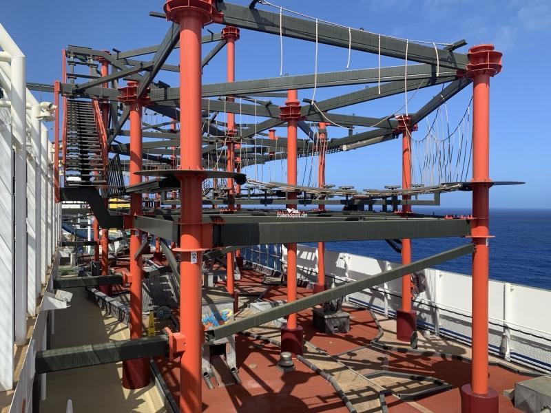 Nowegian Reeves Ropes System Norwegian Getaway Ropes Course