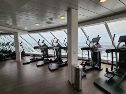 Celebrity Edge Fitness Center picture Uploaded in 2022 Photo courtesy of Felicia M Katsarov. Celebrity Edge Fitness Center picture