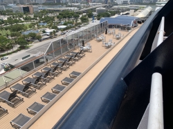 MSC Seashore Deck 19 picture Uploaded in 2022 Photo courtesy of Donald Palmesano. MSC Seashore Deck 19 picture