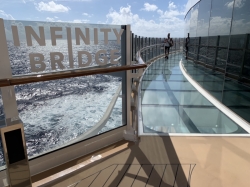 MSC Seashore Infinity Bridge picture Uploaded in 2022 Photo courtesy of Donald Palmesano. MSC Seashore Infinity Bridge picture