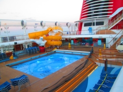 Disney Dream Donald and Mickey Pools picture Uploaded in 2022 Photo courtesy of Joshua D Zufelt. Disney Dream Donald and Mickey Pools picture
