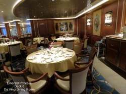 Emerald Princess Da Vinci Dining Room picture