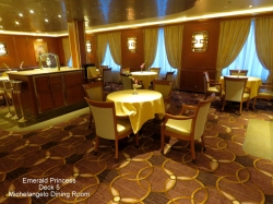 Emerald Princess Michelangelo Dining Room picture