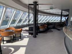Norwegian Prima Observation Lounge picture Uploaded in 2022 Photo courtesy of Donald Palmesano. Norwegian Prima Observation Lounge picture