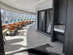 Norwegian Prima Observation Lounge picture Uploaded in 2022 Photo courtesy of Donald Palmesano. Norwegian Prima Observation Lounge picture