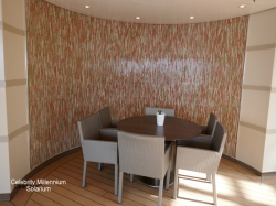 Celebrity Millennium Solarium picture Uploaded in 2023 Photo courtesy of MEGATLX. Celebrity Millennium Solarium picture