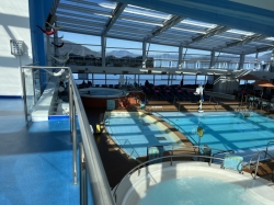 Quantum of the Seas Indoor Pool picture Uploaded in 2023 Photo courtesy of Cindy McDaniels. Quantum of the Seas Indoor Pool picture
