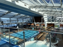 Quantum of the Seas Indoor Pool picture Uploaded in 2023 Photo courtesy of Cindy McDaniels. Quantum of the Seas Indoor Pool picture