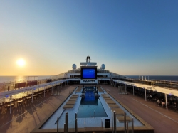 MSC Euribia Atmosphere Pool picture Uploaded in 2023 Photo courtesy of Albert Rausch. MSC Euribia Atmosphere Pool picture