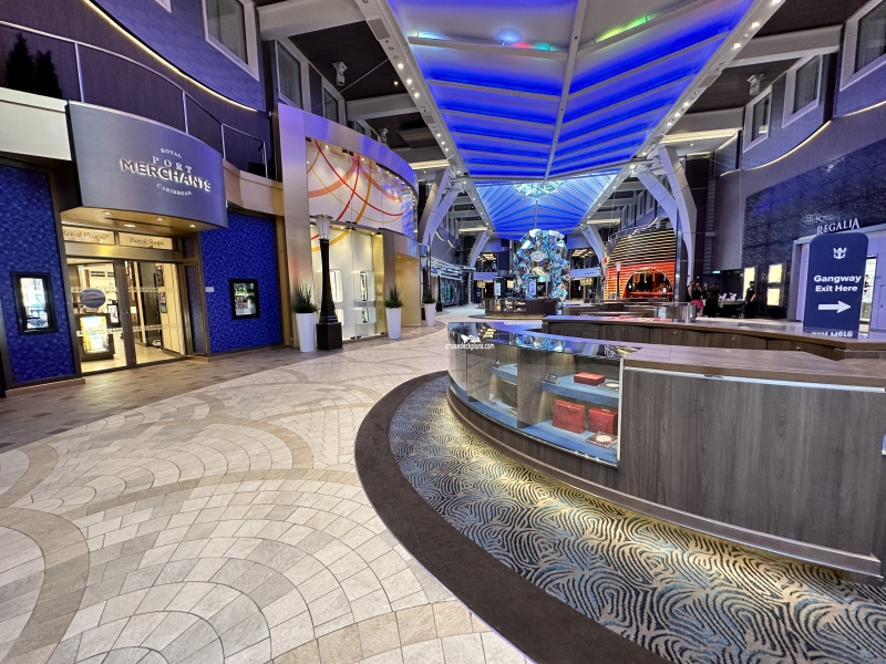 Symphony of the Seas Royal Promenade and Shops Pictures