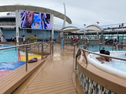 Liberty of the Seas Main Pool picture Uploaded in 2023 Photo courtesy of Steve Millay. Liberty of the Seas Main Pool picture