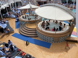 Liberty of the Seas Main Pool picture Uploaded in 2023 Photo courtesy of Steve Millay. Liberty of the Seas Main Pool picture