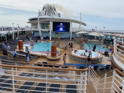 Liberty of the Seas Main Pool picture Uploaded in 2023 Photo courtesy of Steve Millay. Liberty of the Seas Main Pool picture