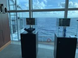 Celebrity Equinox Glass Exhibit picture