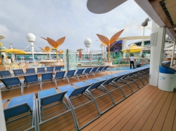 Freedom of the Seas Pool picture Uploaded in 2024 Photo courtesy of Felicia M Katsarov. Freedom of the Seas Pool picture