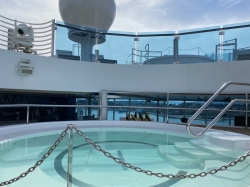 Sun Princess Main Pools picture Uploaded in 2024 Photo courtesy of Steve Millay. Sun Princess Main Pools picture