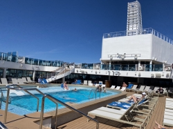 Sun Princess Main Pools picture Uploaded in 2024 Photo courtesy of Steve Millay. Sun Princess Main Pools picture