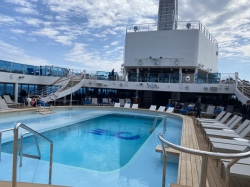 Sun Princess Main Pools picture Uploaded in 2024 Photo courtesy of Steve Millay. Sun Princess Main Pools picture