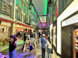 Explorer of the Seas Royal Promenade picture Uploaded in 2024 Photo courtesy of Darren Ditmer. Explorer of the Seas Royal Promenade picture