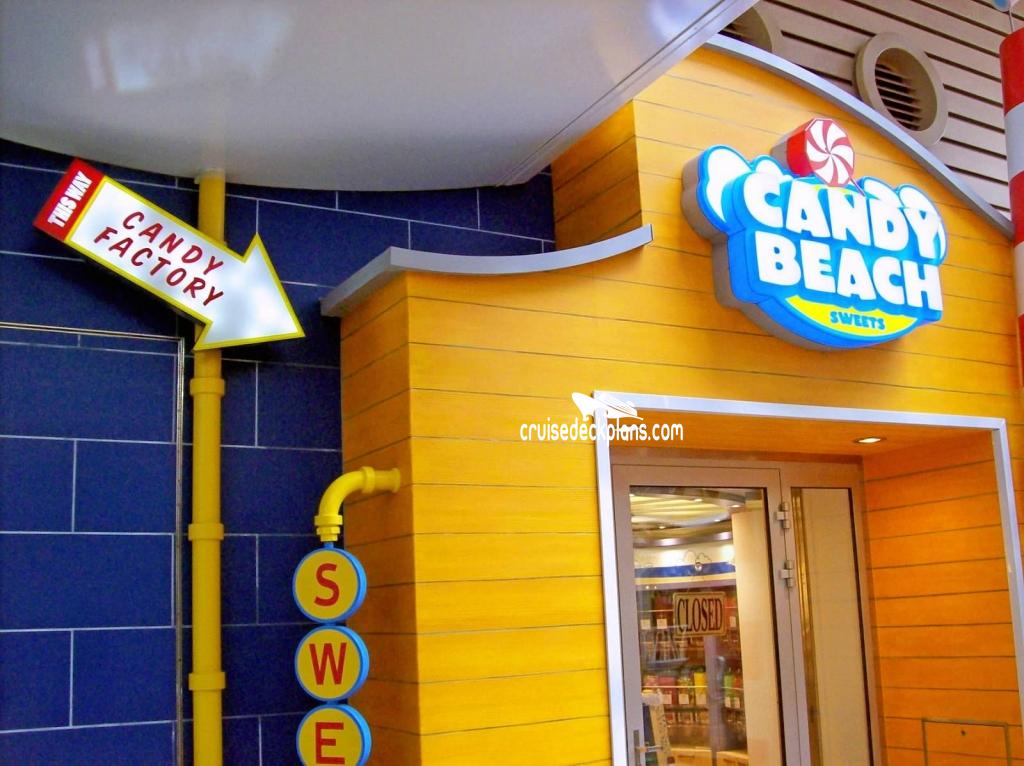 Oasis of the Seas Candy Beach Pictures