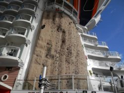 Allure of the Seas Rock Climbing Wall picture Uploaded in 2017 Allure of the Seas Rock Climbing Wall picture