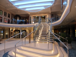 Icon of the Seas Royal Promenade picture Uploaded in 2024 Photo courtesy of Jenny Walker. Icon of the Seas Royal Promenade picture