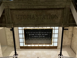 Utopia of the Seas Royal Railway Utopia Station picture