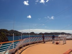 Lido forward sun deck picture Lido forward sun deck picture